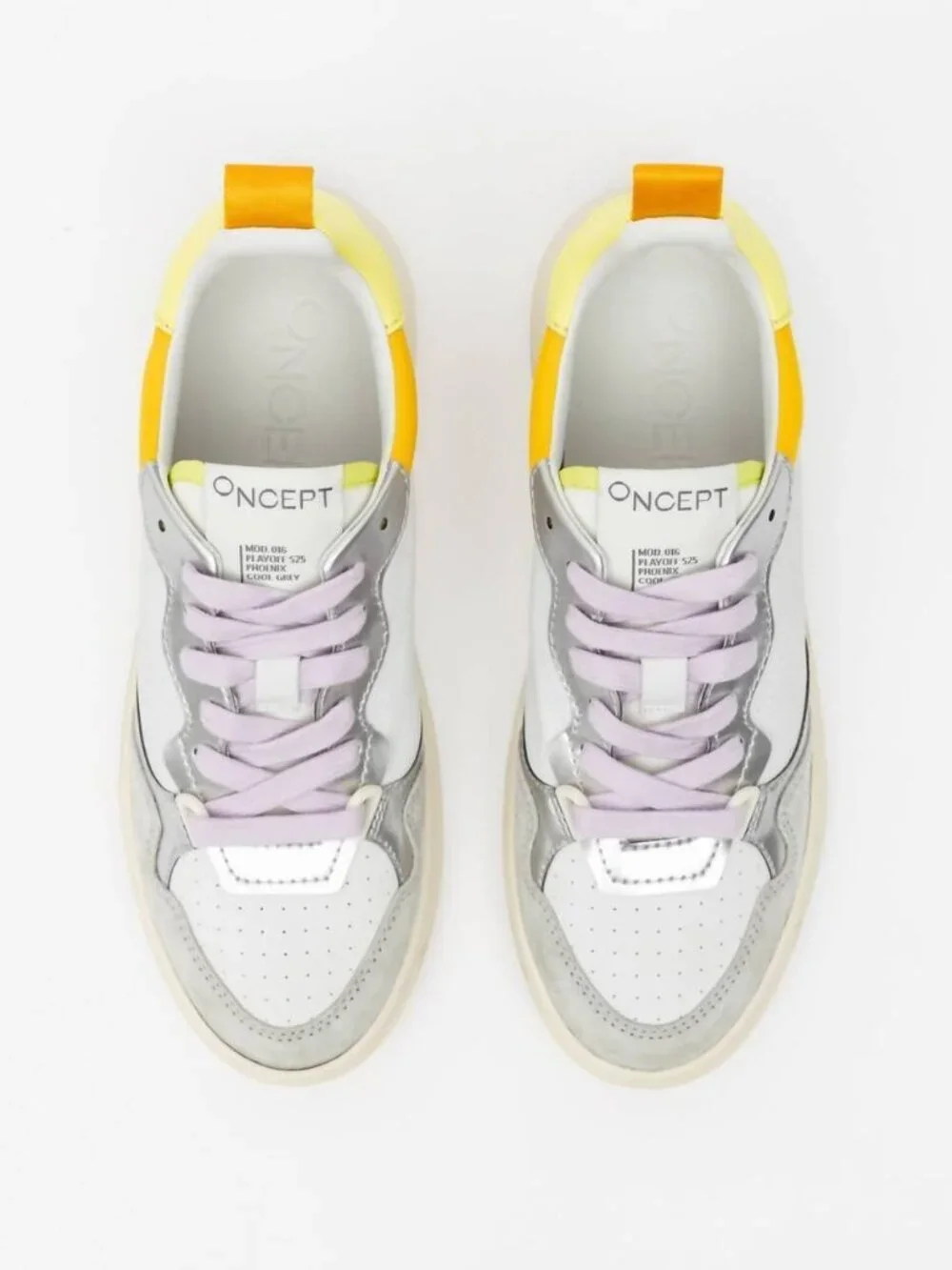 NEW ONCEPT Phoenix Courtside Sneakers Women Cool Grey